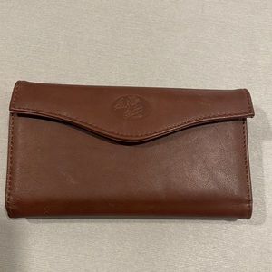 Buxton leather wallet with Miss lock coin purse
